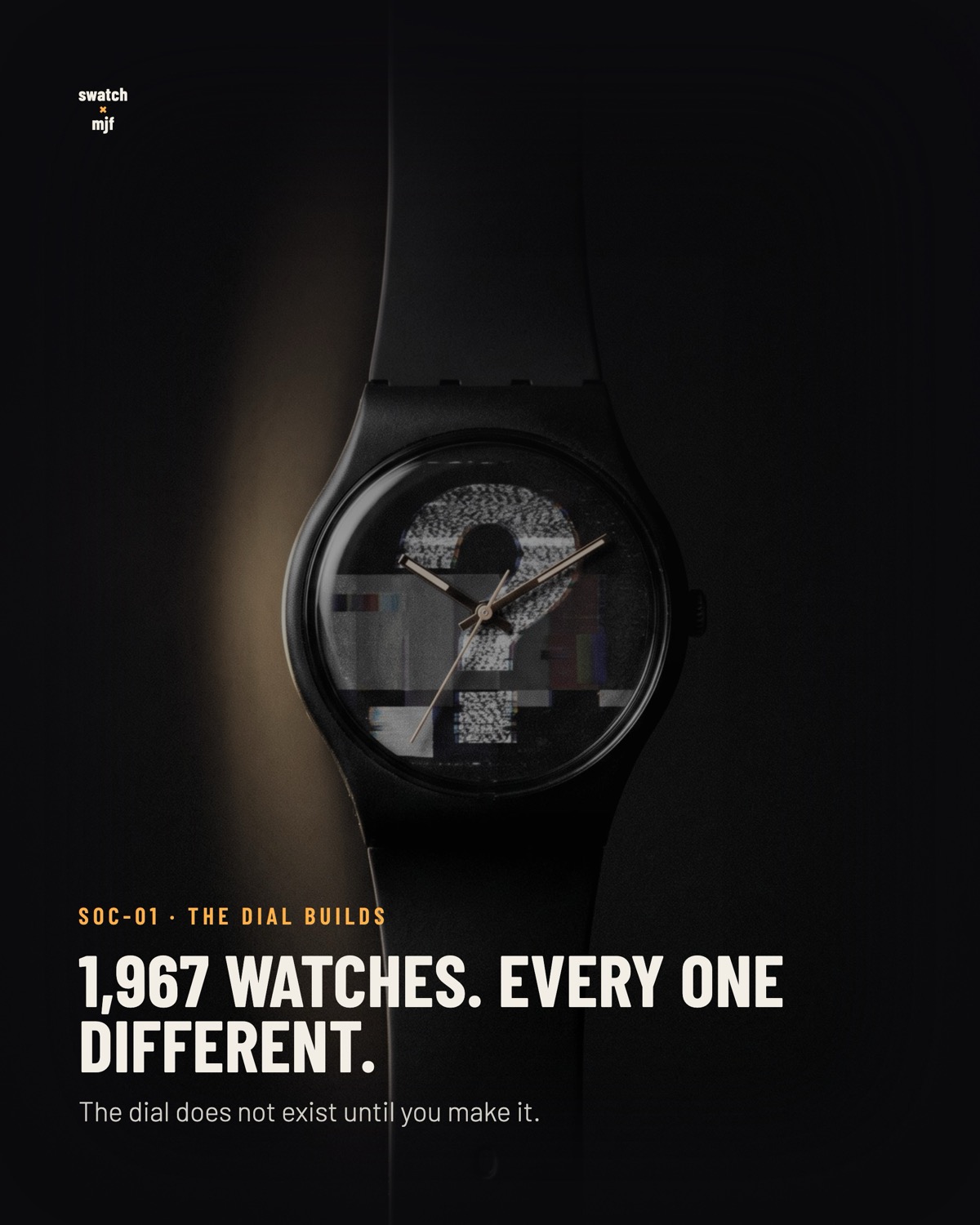 Social ad: 1,967 watches, every one different